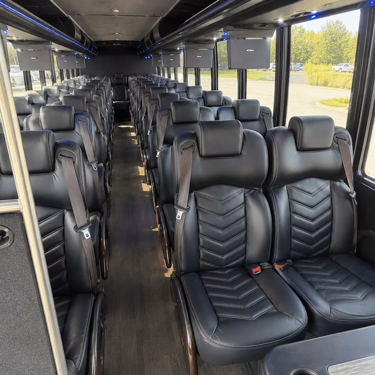 30 passenger minibus inside