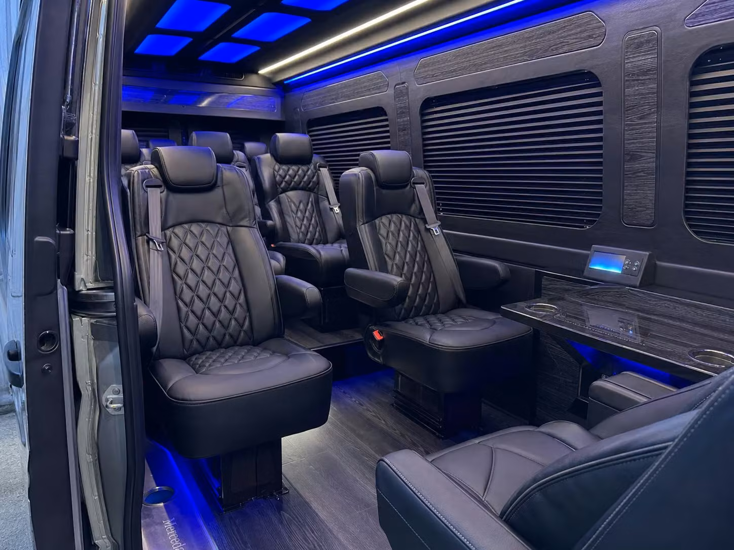 sprinter van transportation for groups and events across jersey city